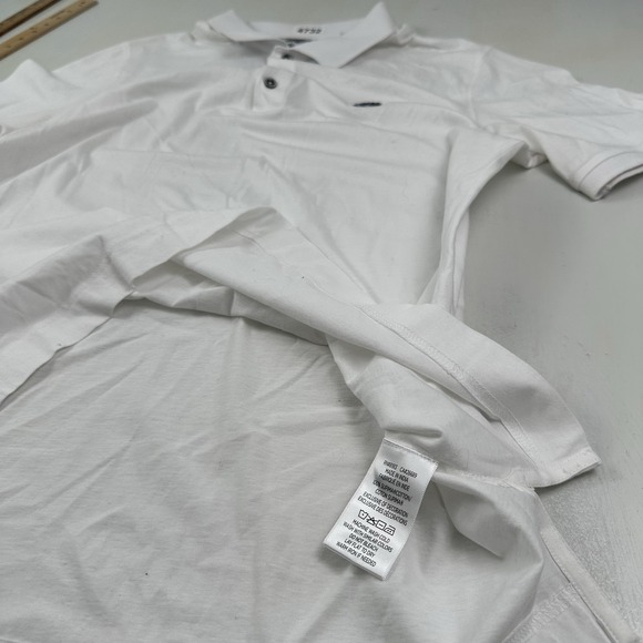 Robert Graham White Polo Shirt Men Large Embroidered‎ Skull Soft Supima Cotton - Picture 8 of 12